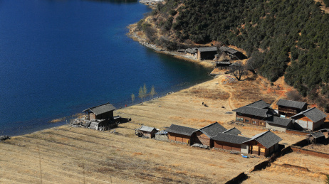 云南泸沽湖风光