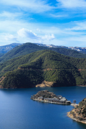 云南泸沽湖风光