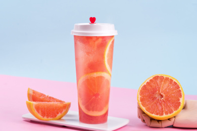 红柚水果茶