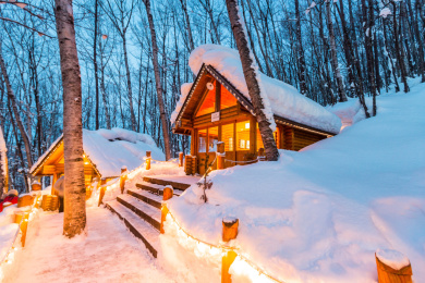 冬季的北海道