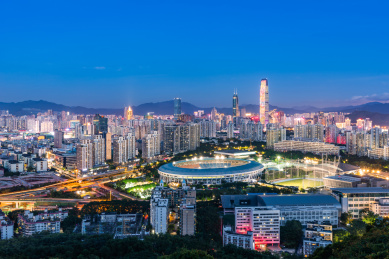 深圳天际线夜景
