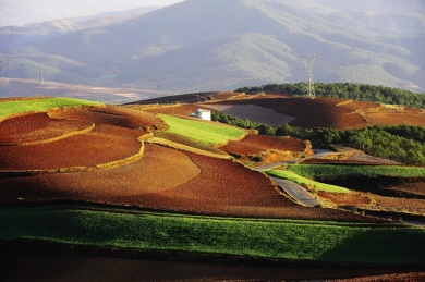 云南东川红土地