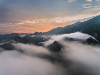 温州乐清雁荡山云海