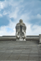 贵阳孔子学堂孔子像