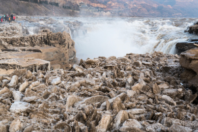 中国黄河壶口瀑布