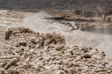 中国黄河壶口瀑布