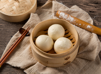 面点奶黄包小馒头