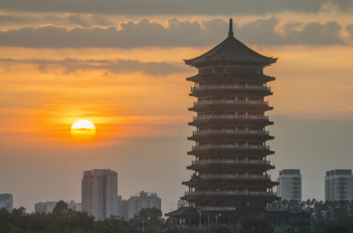 广西钦州白石湖公园风景区风光