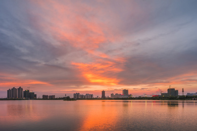 广西钦州白石湖公园风景区风光
