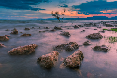 云南昆明滇池湿地