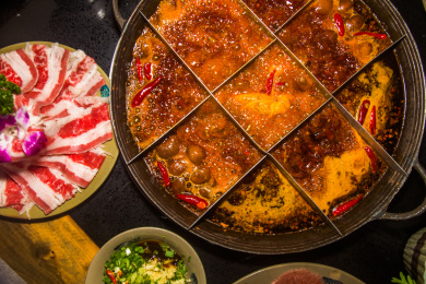 麻辣美味的火锅