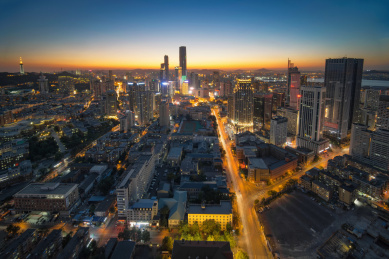 大连城市夜景