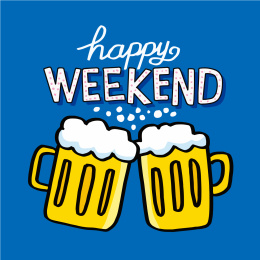 期待周末的到来