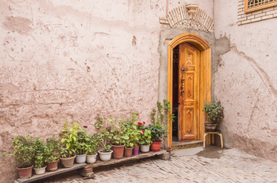 喀什古城高台民居