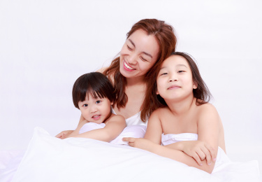 亲子母女幸福在一起