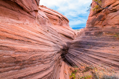 陕北靖边波浪谷
