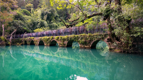 贵州荔波小七孔景区