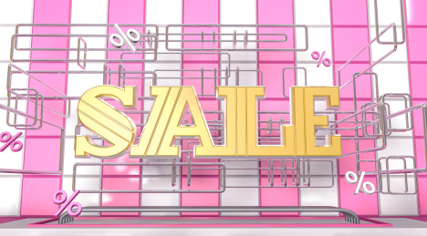 sale促销海报