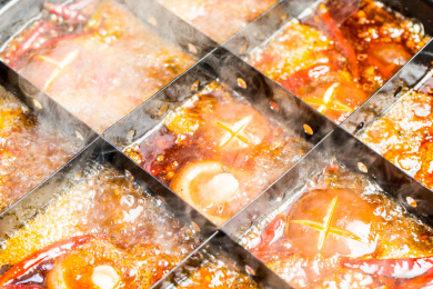 麻辣九宫格火锅 