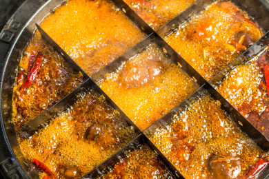 麻辣九宫格火锅 