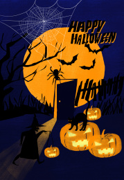 万圣节插画插图