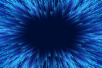 发光线条组成的未来科技背景