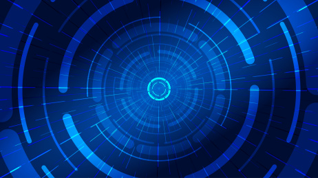 发光线条组成的未来科技背景