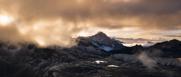 西藏珠穆朗玛峰东坡户外自然风光