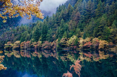 四川九寨沟秋景