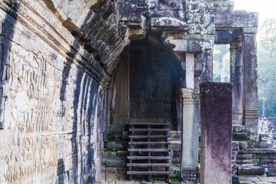 美丽的柬埔寨之暹粒的巴戎寺