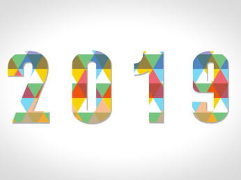 2019文字几何组成