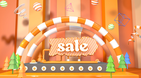 sale销售海报背景