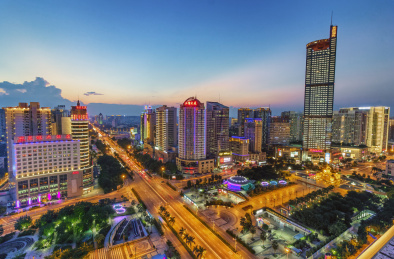 南宁市金湖广场夜景