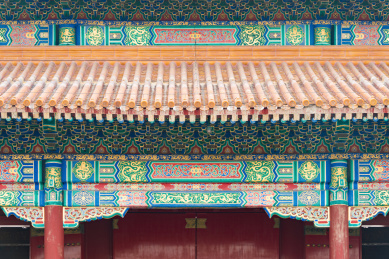 故宫古建筑经典屋檐特写