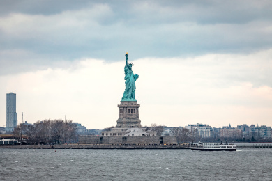 美国纽约自由女神