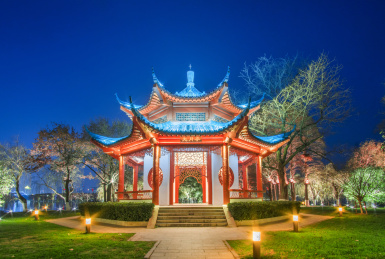 武汉东湖先月亭