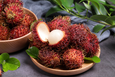 热带水果红毛丹