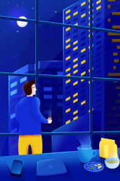 写字楼里的孤独