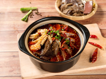 川菜美食毛血旺