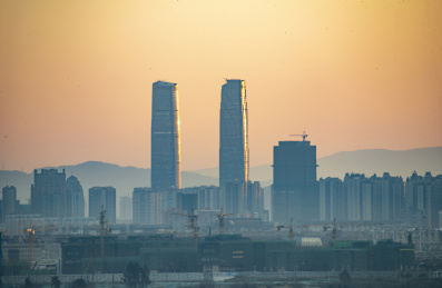 云南昆明天际线