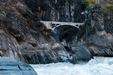 云南丽江虎跳峡