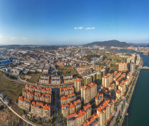 湖南省郴州资兴市城市风光