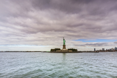 美国纽约自由女神像