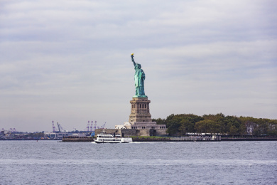 美国纽约自由女神像