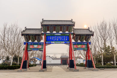 山东省滨州市杜受田故居牌坊