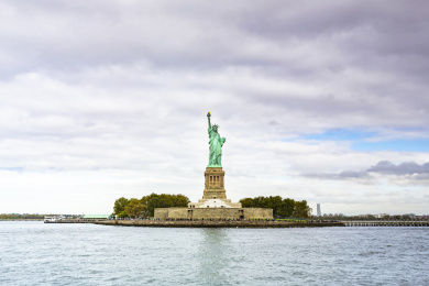 美国纽约自由女神像