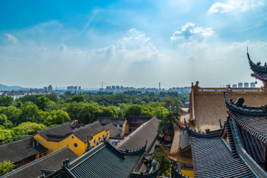 镇江金山寺风光