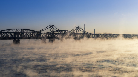 丹东鸭绿江风光