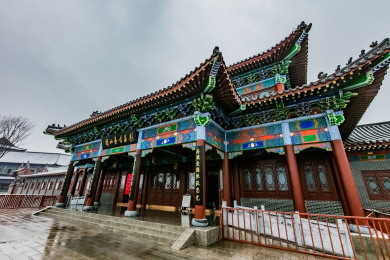 河南省平顶山市宝丰县古建园林建筑  