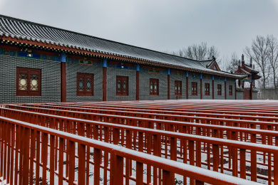 河南省平顶山市宝丰县古建园林建筑  